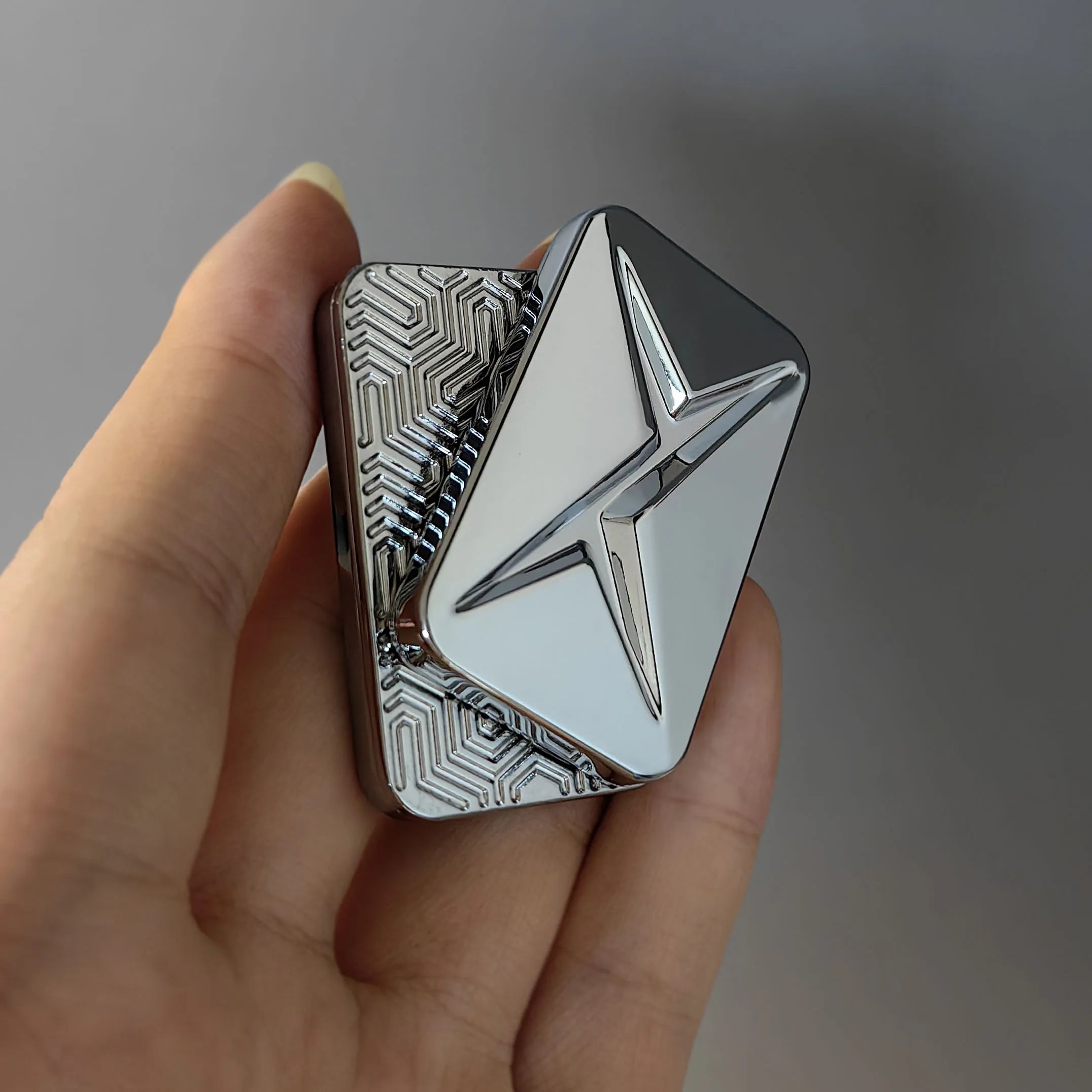 EDC Fidget Sliders Slider Metal Fidget Toys Stress Relief for Adults Magnetic Metal Infinite Fidget