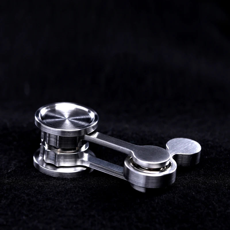 Stainless Steel Swinging Fingertip Gyroscope Pressure Resistant Folding Portable EDC Adult Decompression Toy Party Gift