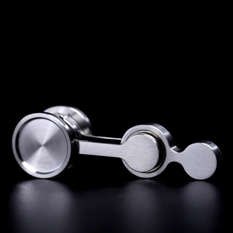 Stainless Steel Swinging Fingertip Gyroscope Pressure Resistant Folding Portable EDC Adult Decompression Toy Party Gift