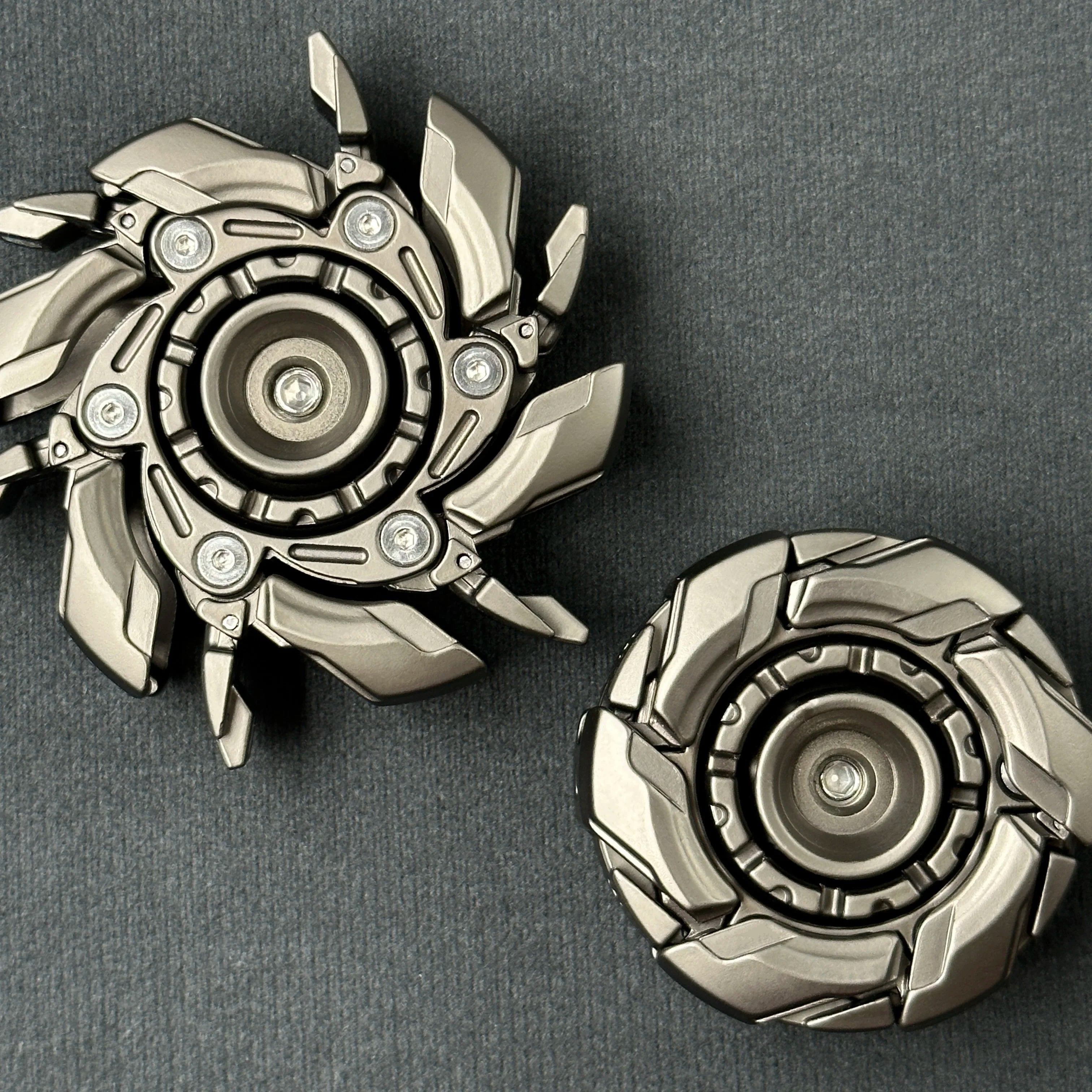 EDC Fidget Sliders Open Armor Spinning Topfidget Toys Stress Relief for Adults Magnetic Meta