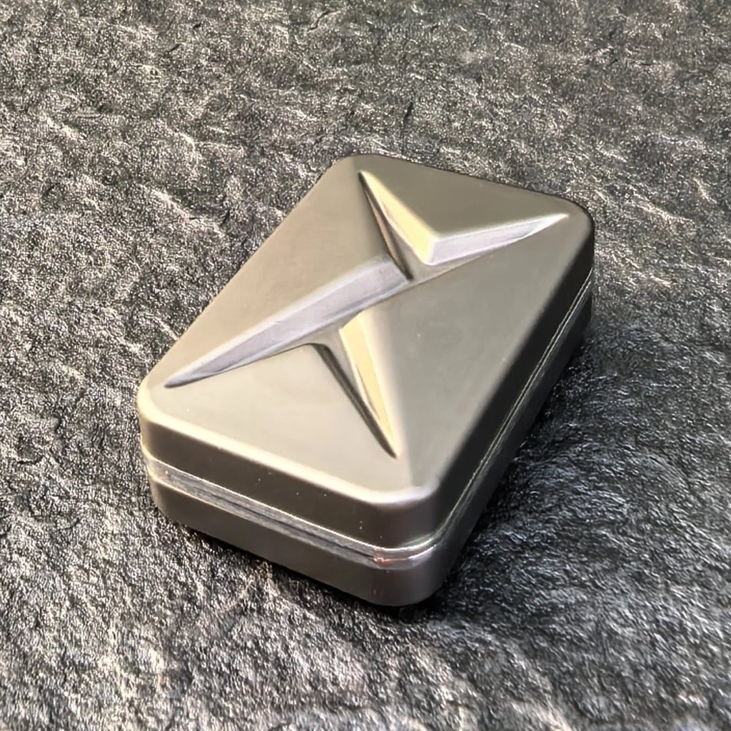EDC Fidget Sliders Slider Metal Fidget Toys Stress Relief for Adults Magnetic Metal Infinite Fidget