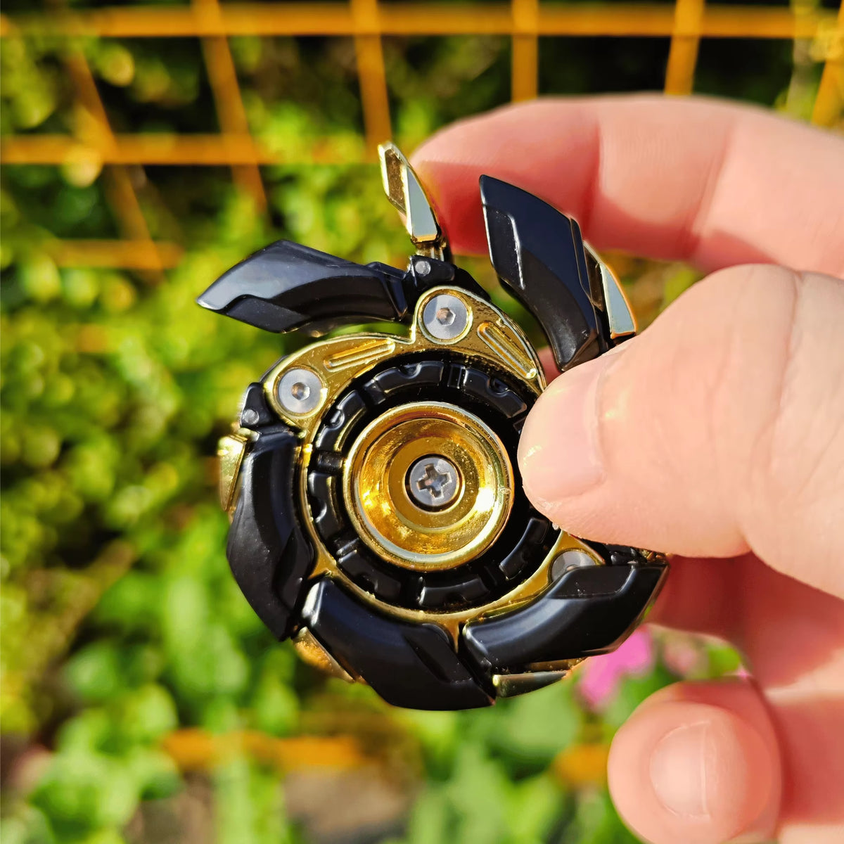 EDC Fidget Sliders Open Armor Spinning Topfidget Toys Stress Relief for Adults Magnetic Meta