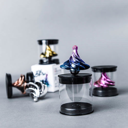 Wind Power Spinner Anti-Stress Desk Toys Gold